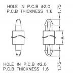 2.0/2.0mm Spacer Support